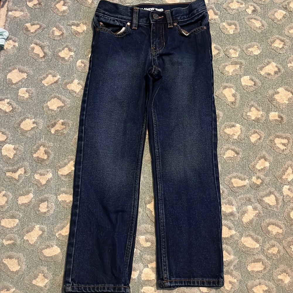 Lands End classic fit jeans size 6, new never worn